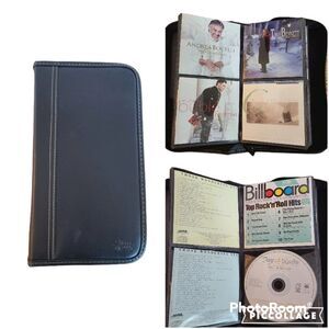 Case Logic Portfolio CD Music Album Filled With An Eclectic Selection Of Music